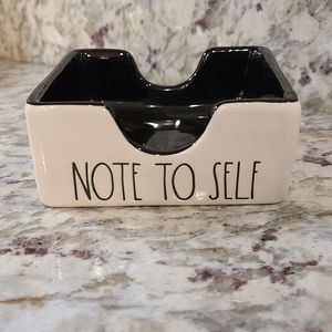 Rae Dunn Post It Notes Holder